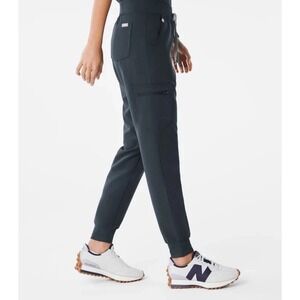 Figs Women's Size XL Zamora Jogger Technical Scrub Pants Dark Harbor Green MN9-3